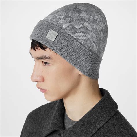 Néo Petit Damier Grey Men's Beanie 